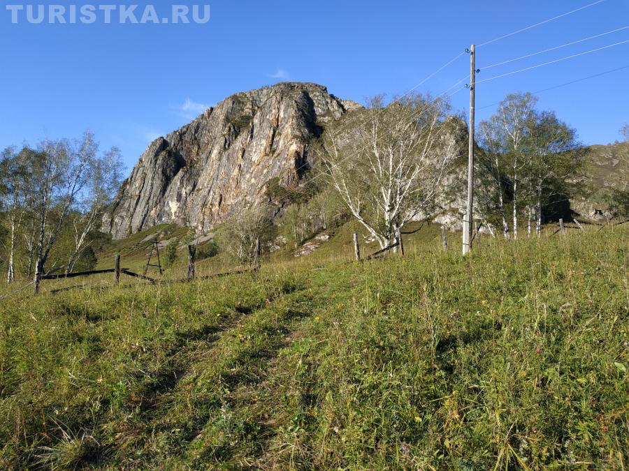 Тропа к горе Шаманка