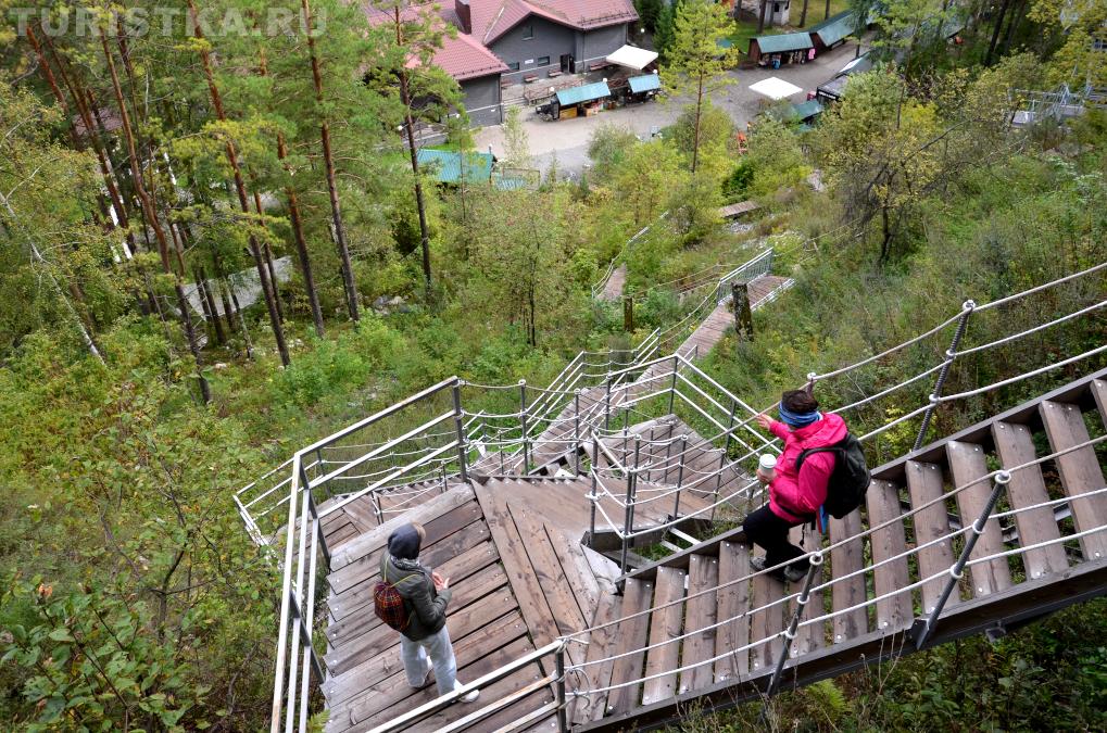 Окончание прогулки в Большую Талдинскую пещеру