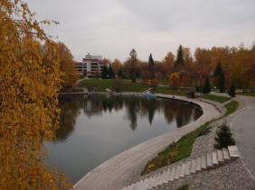Озеро Ая осенью 