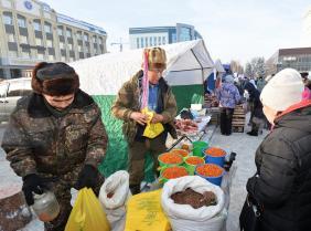 Республиканская сельскохозяйственная ярмарка в Горно-Алтайске