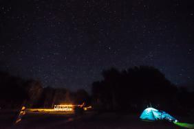 Горный Алтай : Активные туры фирмы Альтаир-Тур : Палаточный лагерь Альтаир