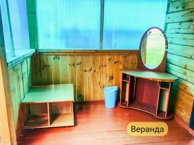 Горный Алтай : Базы в районе Акташа : Турбаза «Беркут» : Веранда