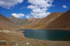 Горный Алтай : Базы в районе Чемала : Турбаза «Беркут» : Озеро горных духов на Ретрансляторе