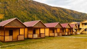 Отдых на Алтае : Базы в Акташе : База отдыха «Караван» : 2-3-х местные домики Люкс