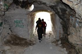 Выход из штольни