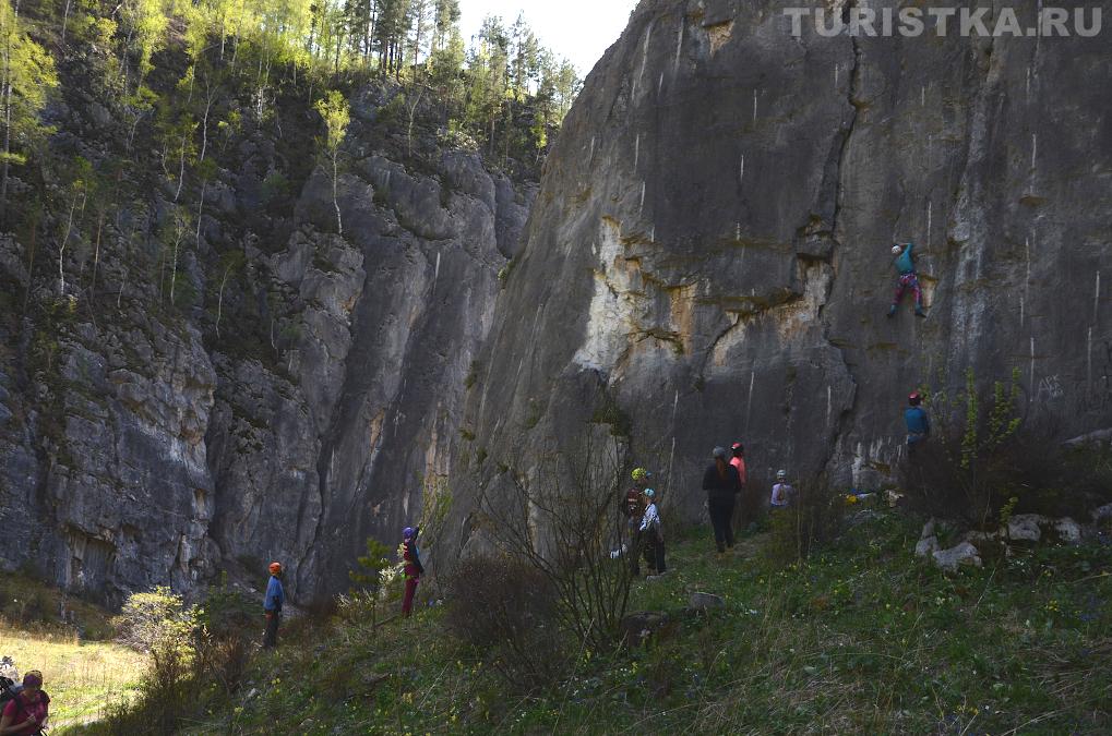 Скалолазы в Урочище Чечкыш