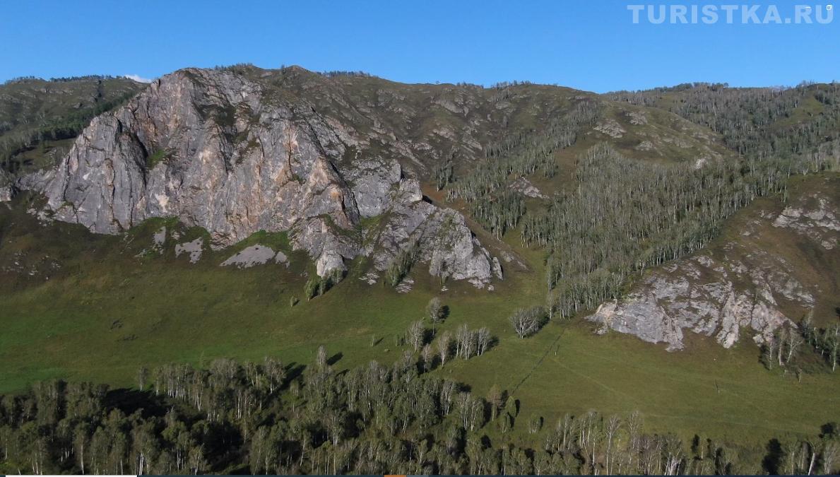 Западный склон горы Шаманка