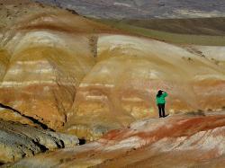 Горный Алтай : Золотая осень на Алтае : Марс-1 в долине речки Кызыл-Чин
