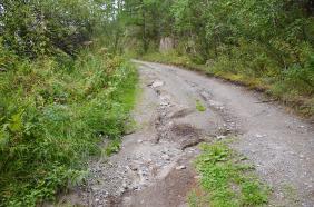 Старая дорога на перевал Чике-Таман
