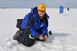 Алтайский край : Завьяловские озера : Соревнования по зимней рыбалке