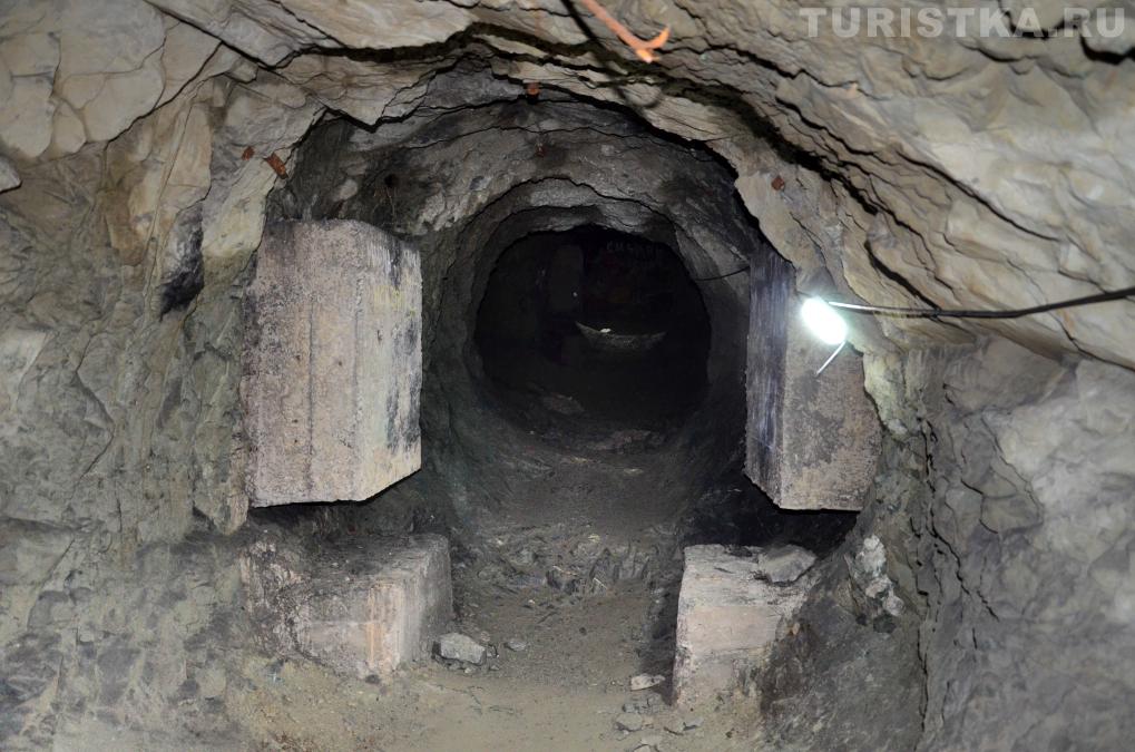 Штольня в Еланде