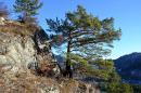 Горный Алтай : Что посмотреть в Чемале : Козья тропа : На горе Бешпек, над Козьей тропой