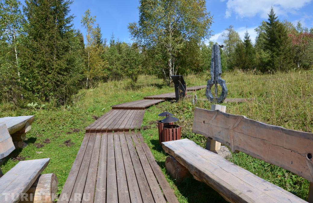 Поляна Топшур на Тропе Легенд