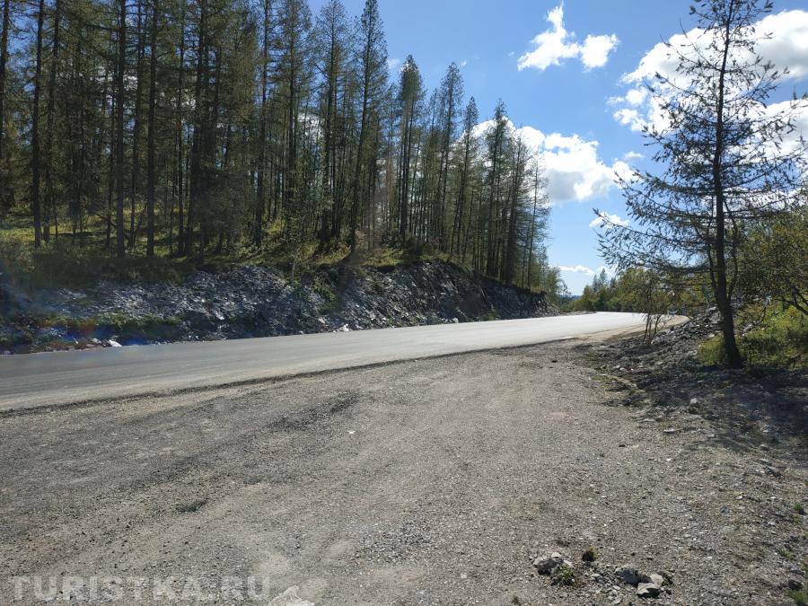 Вид в сторону Ябогана и Усть-Кана