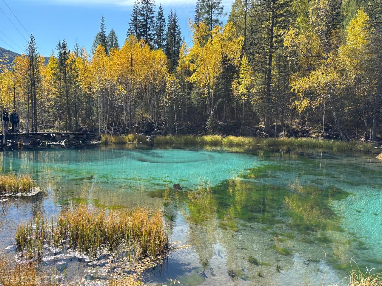 Алтай.  Гейзерное озеро