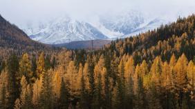 Чуйский тракт. Вид на гору Куркурек