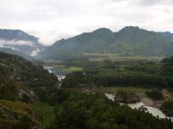 Чемальская долина и ГЭС