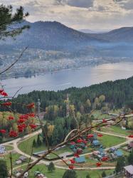 Вид с Тилан-Туу на исток р.Бия Артыбаш 28.09.2025