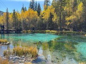 Алтай.  Гейзерное озеро