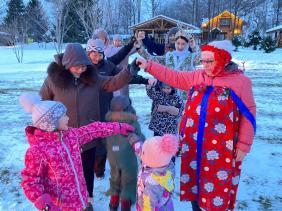 Волшебное Рождество на Алтае