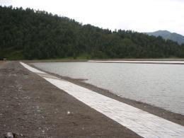 Чемальский район : туркомплекс Рублевка : искусственное озеро