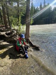 Ну пошли уже купаться !, в окрестностях турбазы «ТурЛу», урочище Куектанар, май 2025