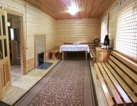 Отдых в Турочаке:  Комната отдыха в бане