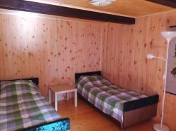 Телецкое озеро :  Комната №1с двумя односпальными кроватями
