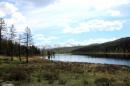 Озеро Киделю рядом с Улаганским перевалом. Алтай