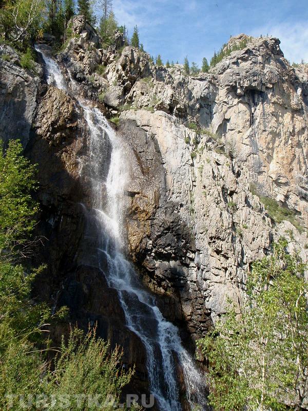 Чечкыш водопад горный алтай фото