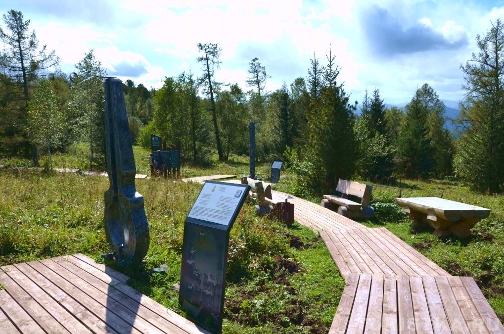 Поляна Топшур на Тропе Легенд