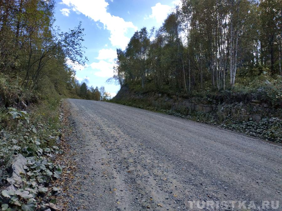 Перед седлом перевала со стороны Черги