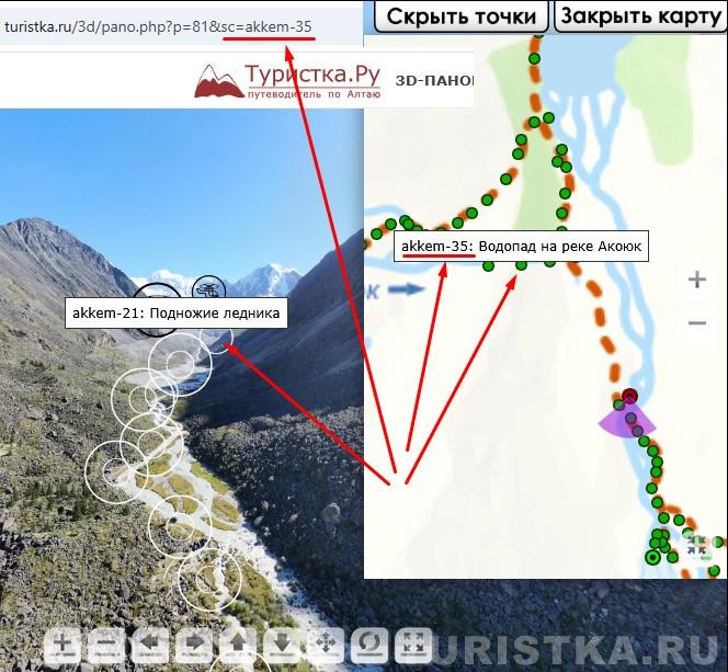3D-тур : Подножие горы Белуха