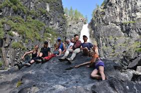 Активные туры в Горном Алтае от Высотника : Водопад Текелю