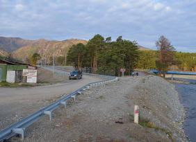 Дорога к Чемальской ГЭС