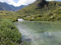 Горный Алтай : Что посмотреть рядом с горой Белуха : Долина семи озер : Нижнее озеро