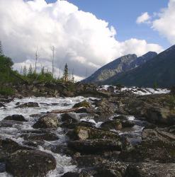Река Мульта : Горный Алтай