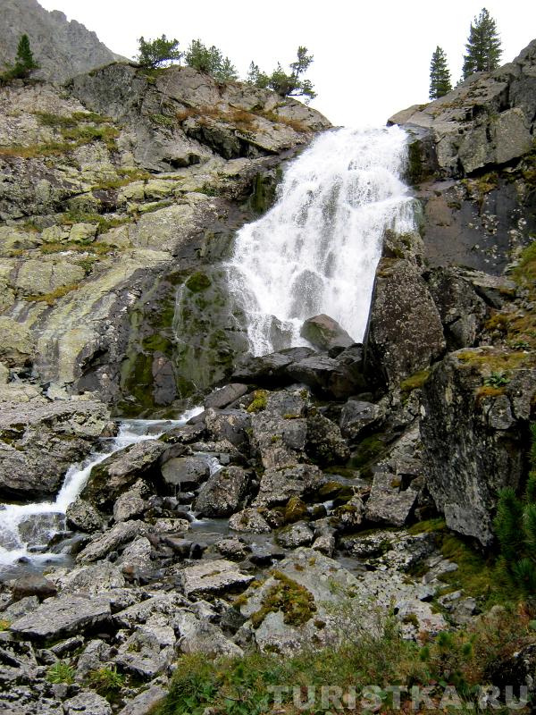 Куйгукский водопад в августе