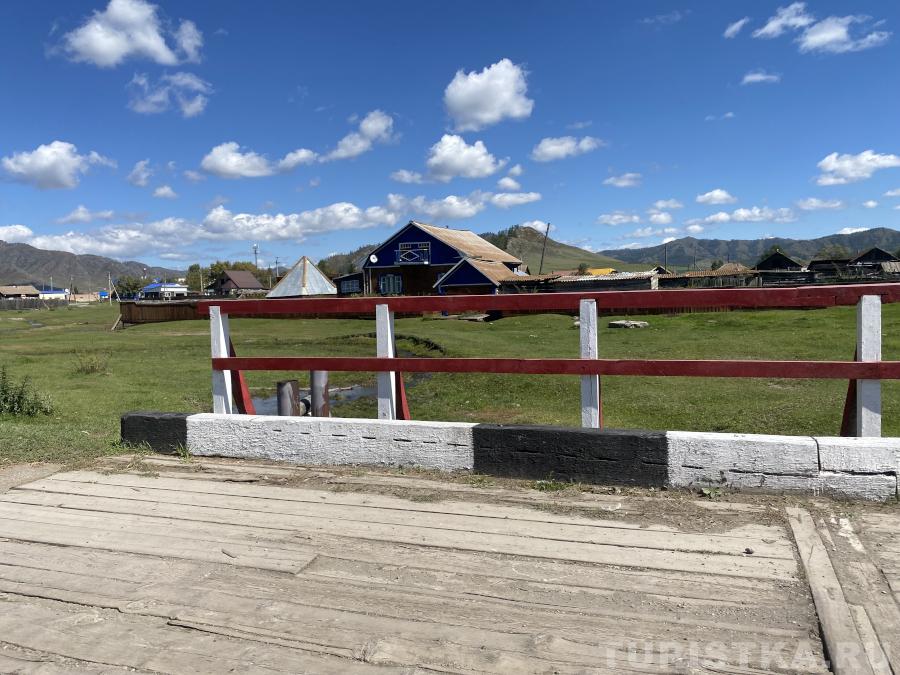 Мост через реку Имегень