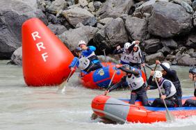Горный Алтай : Река Катунь : Чемпионат России по рафтингу Ак Талай Маргаан 