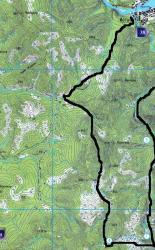 Алтай : Телецкое озеро : Телецкое снежное ралли 2024 : Схема трассы Ралли
