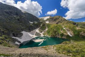 Горный Алтай : Активные туры фирмы Альтаир-Тур : Озера Красной горы