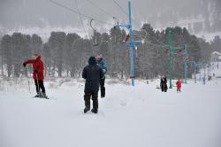 Зимний отдых, развлечения на Алтае : Горнолыжный комплекс Семинский перевал : Горнолыжка на  Семинском перевале