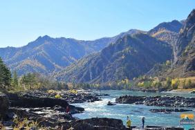 Великолепие Чемальского района : Река Катунь, Еландинский порог