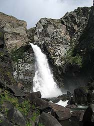 Горный Алтай : Алтаеведение : Водопад Куркуре
