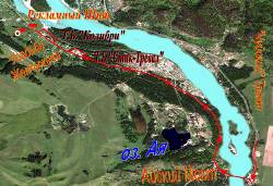 Горный Алтай : Усадьба Жемчужина : Схема проезда