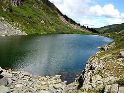 Второе озеро, взгляд в сторону Каракольской долины