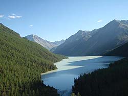 Горный Алтай : Озеро Кучерлинское