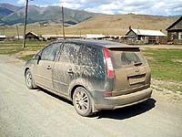 Горный Алтай : Путешествие в долину Актру : Машина в порядке