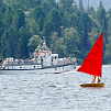 Горный Алтай : Телецкое озеро, день ВМФ : «Алые паруса» на Телецком озере